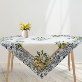 Τραπεζοκαρέ Στόφα Panel 140x140 Dimeco Simona