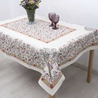 Τραπεζομάντηλο Ροτόντα R180 Dimeco Στόφα Panel Alina Beige