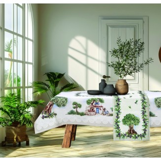 Τραπεζομάντηλο Στόφα Panel 140x220 Dimeco Catania