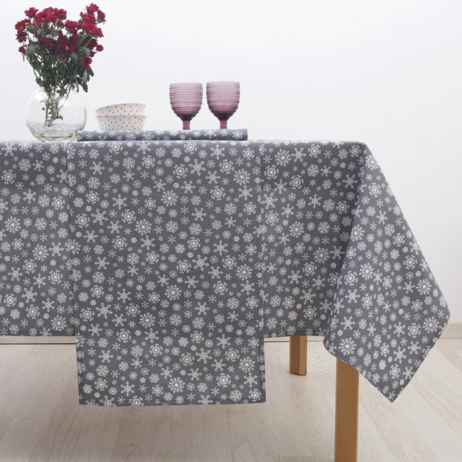 Τραπεζομάντηλο 140x220 Dimeco 8581 Grey