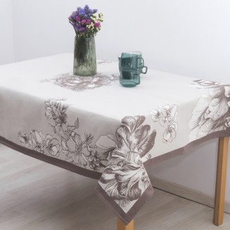 Τραπεζομάντηλο Στόφα 140x180 Dimeco 8550 Brown