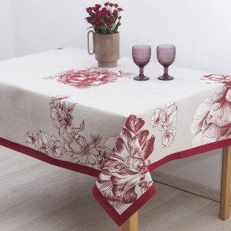 Τραπεζομάντηλο Στόφα 140x180 Dimeco 8550 Red