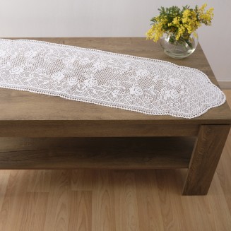 Runner xειροποίητο 24x50 1178 White Dimeco