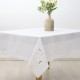Τραπεζομάντηλο Κεντητό 165x220 Dimeco 4003 White 9Τ