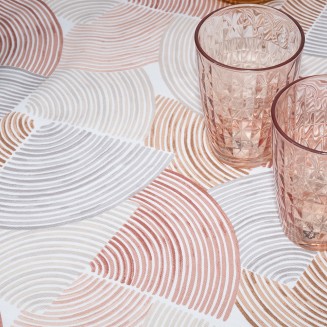 Σουπλά Τυπωτό Βαμβακερό 35x50  Dimeco 5170 Terracotta
