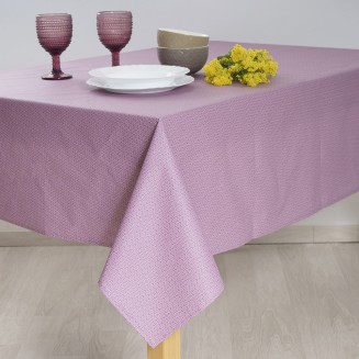 Τραπεζομάντηλο Αλέκιαστο 135x135 Dimeco 5800 Purple