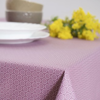 Τραπεζομάντηλο Αλέκιαστο 135x135 Dimeco 5800 Purple
