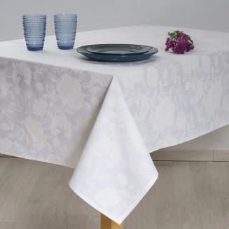Τραπεζομάντηλο Αλέκιαστο 135x135 Dimeco 5801 White