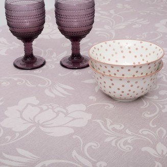 Τραπεζομάντηλο Αλέκιαστο 135x135 Dimeco 5813 Pink
