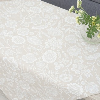 Τραπεζομάντηλο Στόφα Allover 140x220 Dimeco 8095 Beige