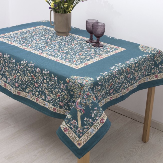 Τραπεζομάντηλο Στόφα Panel 140x220 Dimeco Alina Green