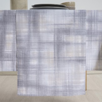 Runner  40x160 CHECK Grey Dimeco