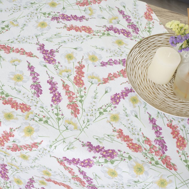 Τραπεζομάντηλο Λονέτα 135x135 Dimeco Fleur