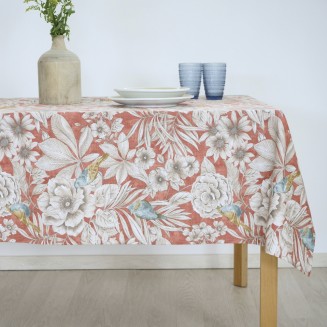 Tραπεζομάντηλο 135x180 Dimeco Ivy Terracotta