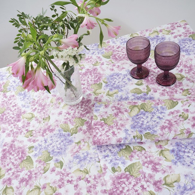 Τραπεζομάντηλο Λονέτα 135x135 Dimeco Lilac