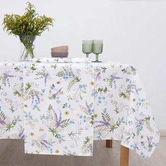 Runner 40X160 LILY Blue Dimeco