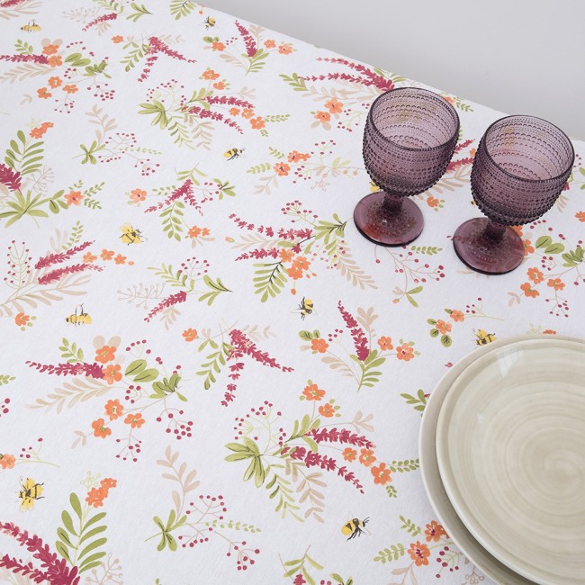 Τραπεζομάντηλο Λονέτα 135x135 Dimeco Lily Red