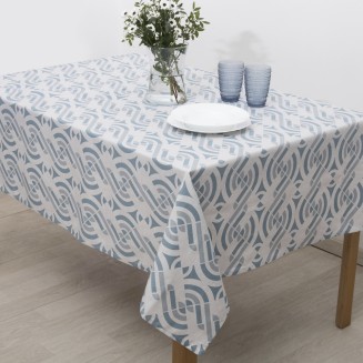 Tραπεζομάντηλο 140x260 Dimeco Nora Blue