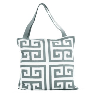 Τσάντα Κεντητή 45x45  Dimeco Zy-1255 Grey