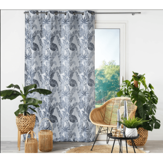 Κουρτίνα Με Κρίκους 140x260 Flamingo Cocoon grey