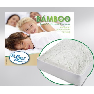 Κάλυμμα Στρώματος Bamboo Νo Waterproof 160x200+35 La Luna