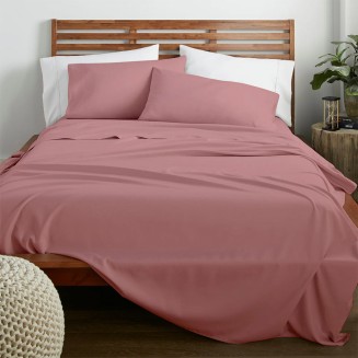 Σεντόνι Μεμονωμένο Ημίδιπλο 170x260 Lino Claro Rose