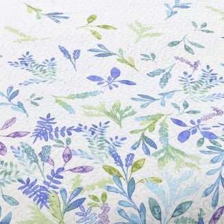 Κουβερλί Υπέρδιπλο 220x240 Lino Liscie White