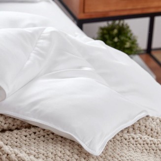 Πάπλωμα Πουπουλένιο Υπέρδιπλο 220x240 Lino Dessan White