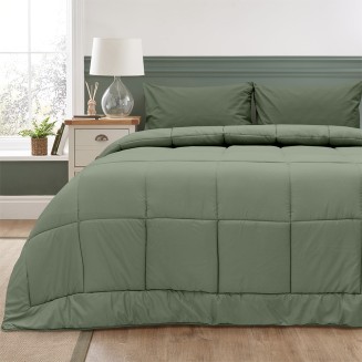 Πάπλωμα Μονό 160x220 Lino Colcha Mint
