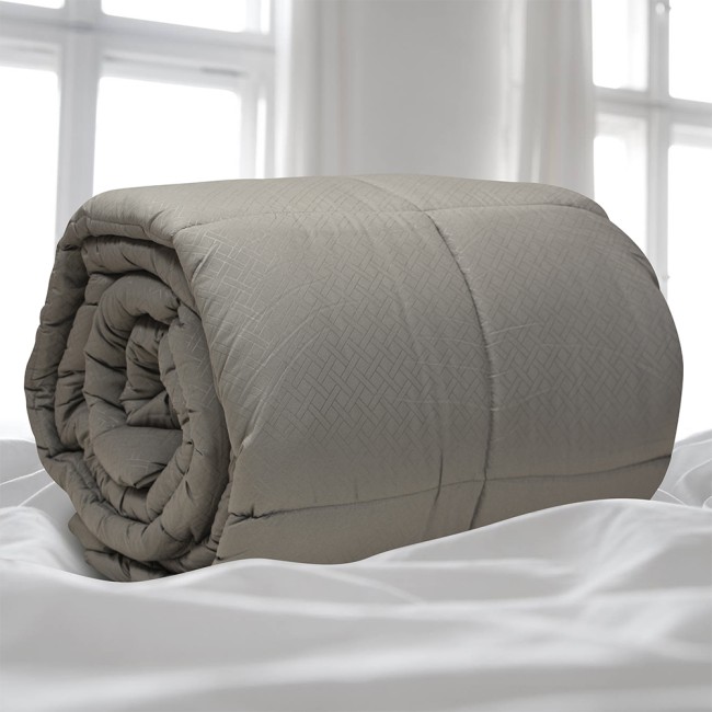 LINO ΠΑΠΛΩΜΑ COLCHA GREY 220X240