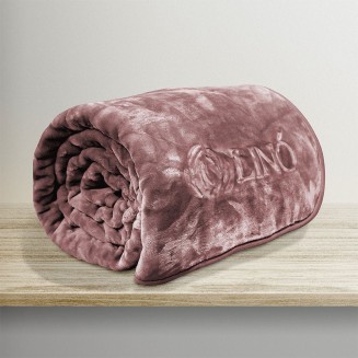 Κουβέρτα Vellut Υπέρδιπλη 220x240 Lino Eng Rose