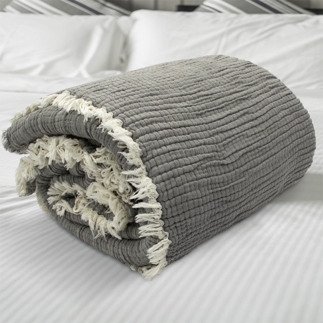 LINO ΚΟΥΒΕΡΤΑ LASY GREY  230X240