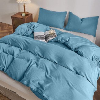 Σεντόνια Σετ Υπέρδιπλα 240x260 Lino Moderna Blue