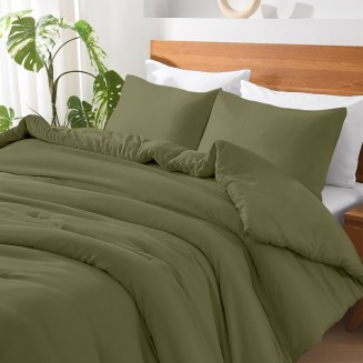 Μαξιλαροθήκες Σετ 2 Τεμαχίων 50x70 Lino Basico Khaki