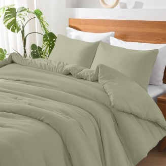 Μαξιλαροθήκες Σετ 2 Τεμαχίων 50x70 Lino Basico Green