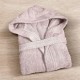 Μπουρνούζι Ενηλίκων Lino Erasia Dusty Lilac