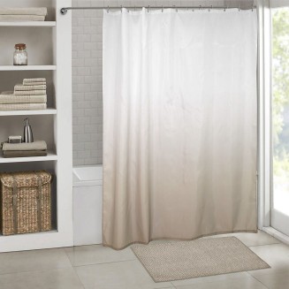 Κουρτίνα Μπάνιου 180x200 Lino Nombre Mocca