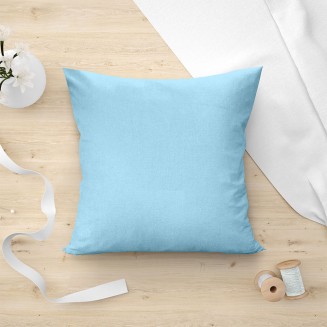 Μαξιλαροθήκη Διακοσμητική 45x45 Lino Renas 351 Aqua