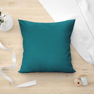 Μαξιλάρι Διακοσμητικό 45x45 Lino Renas 100 Petrol