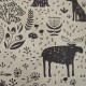 Μαξιλαροθήκη Διακοσμητική 45x45 Lino Kettu 850 Black