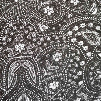 Μαξιλαροθήκη Διακοσμητική 45x45 Lino Sefu 850 Black
