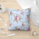 Μαξιλαροθήκη Διακοσμητική 45x45 Lino Rakel 601 Blue