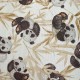 Μαξιλάρι Διακοσμητικό 45x45 Lino Panda Bear 101 Beige