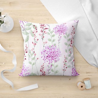 Μαξιλαροθήκη Διακοσμητική 45x45 Lino Valquiria 301 Pink
