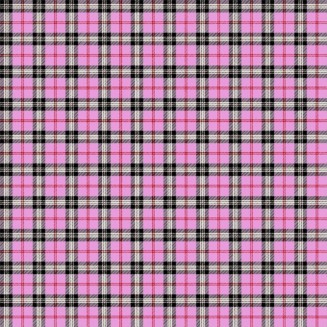 Μαξιλαροθήκη Διακοσμητική 45x45 Lino Tartan 301 Pink
