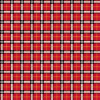 Μαξιλάρι Διακοσμητικό 45x45 Lino Tartan 401 Red