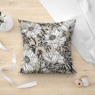 Μαξιλαροθήκη Διακοσμητική 45x45 Lino Ophelia 101 Beige