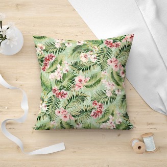 Μαξιλαροθήκη Διακοσμητική 45x45 Lino Freya 701 Green