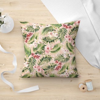Μαξιλαροθήκη Διακοσμητική 45x45 Lino Freya 301 Pink