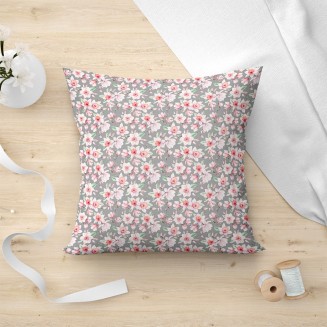 Μαξιλαροθήκη Διακοσμητική 45x45 Lino Cesira 801 Grey